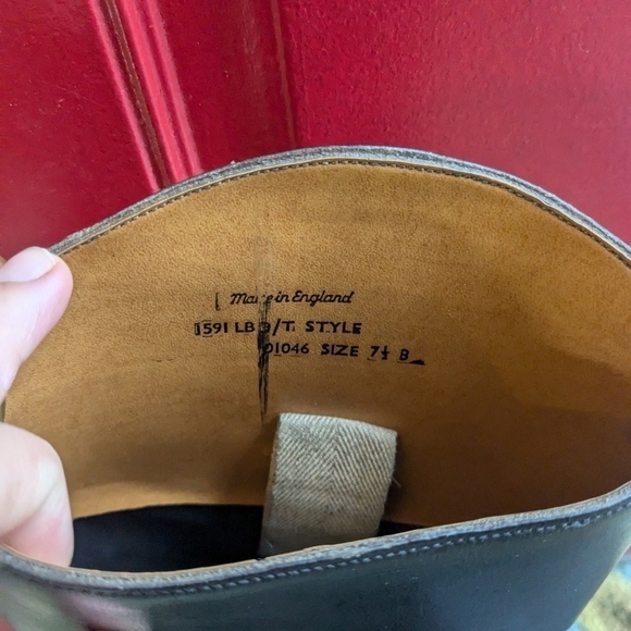 Marlborough Of England Black Leather Riding Boots - Picture 4 of 7